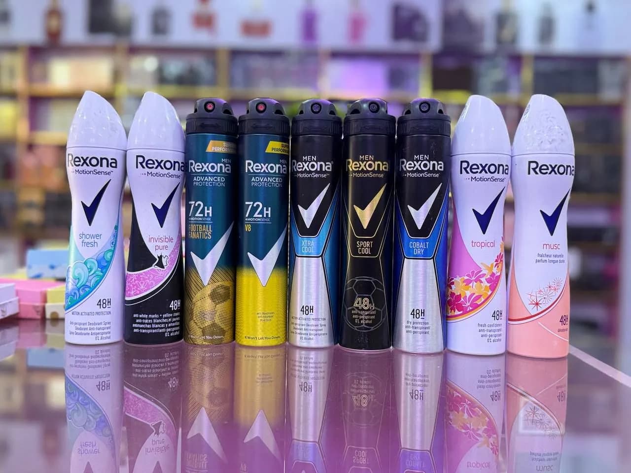 Rexona Deodorant Sprays
